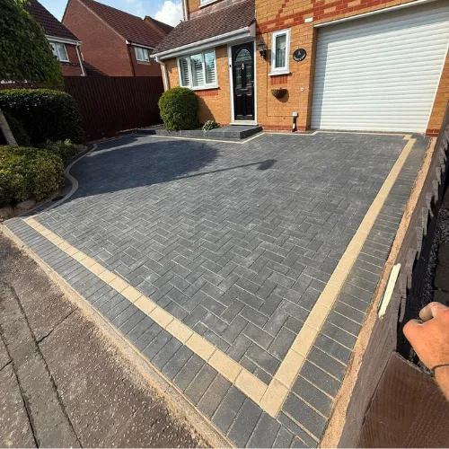 Recent landscaping project